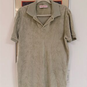 Orlebar Brown Sage Polo Shirt